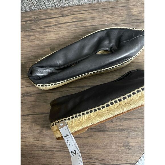 Celine Babouche Nappa Black Soft Leather Pointed Tow Espadrille size 36 - Picture 16 of 16